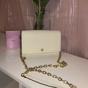 Tory Burch Robinson Chain Wallet